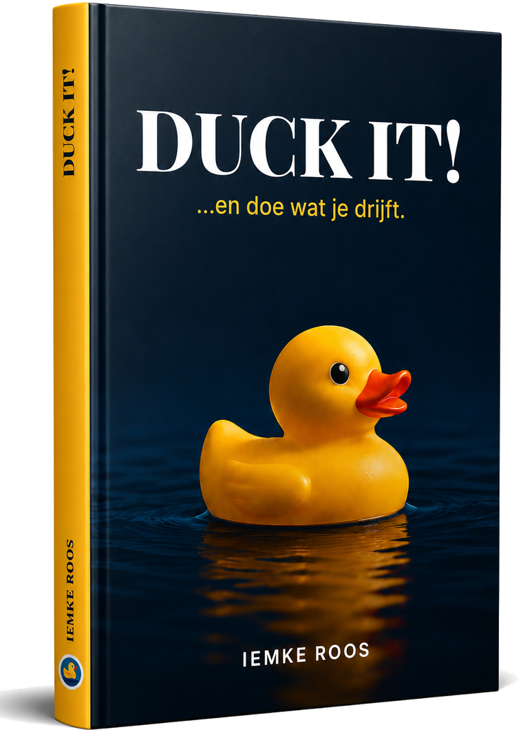 Boekomslag Duck It! …en doe wat je drijft, van Iemke Roos